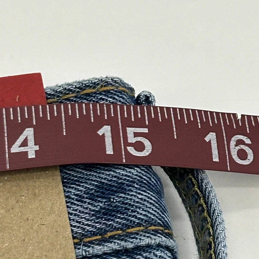 Levi's 517 Bootcut Jeans Mens 31x34 Blue Medium Wash Cotton Denim Cowboy NEW